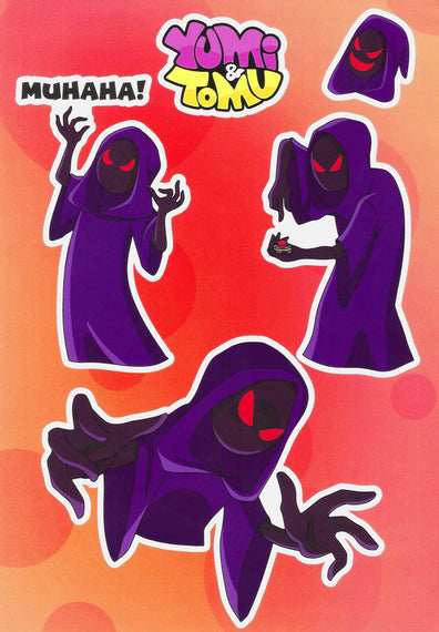 Spelmästaren Stickers ark